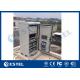 Galvanized Steel Outdoor Telecom Enclosure 1.5mm Thickness 19'' Easy Installation