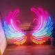 Big Angel Wings Neon Sign Eye-catching Party Event Decoration with Marquee Letters