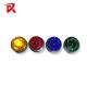 Reflective ABS Double Reflector Road Studs With Screw For Guardrail
