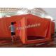 Orange Custom PVC 8*6 M Giant  Inflatable Tents For Event Or Warehouse