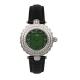 OEM Steel Women Jewelry Watch Diamond Decoration Leather Band Wrist Watch