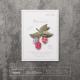 Juicy Raspberry Iron-On Patches – 3D Berry Texture, Kid-Friendly & Kitchen Chic Decor