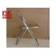 Nordic Fashion Foldable Crystal Plastic Chair Transparent Acrylic Dining Chairs
