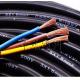 High quality black  power cable 10m pure copper power cord OEM free sample