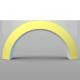 Custom Print Aluminum Round Arch Display Stand Arch Banner For Party Event