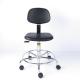 Molded Self-skinning High density PU Foam Ergonomic Lab Chairs With Movable Castors