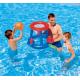 Water Basketball Inflatable Hoop Pool Float Swim Ring Children Toy Fun Game Play