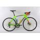 Colorful 6061 aluminium alloy 700C road bicycle/bicicle with Shimano 14 speed Shimano disc brake made in China