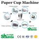 Automatic Paper Cup Machine, automatic high speed cold and hot paper cup making machine