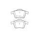 Precision Ceramic Cadillac Brake Pads with Chamfered Edges