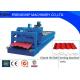 Step Glazed Tile Roll Forming Machine , Wall Panel Machinery For Construction