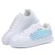 Colorful Fiber Texture LED Screen Shoes Remote Control Led Light Up Sneakers