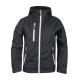 100% Polyester Men'S Waterproof Work Rain Jacket Multi Pockets Lightweight Outdoor