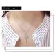 jewelry Korea design long chain sweater necklace crystal pearl key fashion necklace 100 1