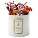 Personalized Luxury Scented Candle Craft Candle With Dried Flowers And Soy Scent