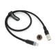 PD USB C Type-C To Hirose 4 Pin Male Power Cable For Zoom F4 F8 F8N Audio Recorder /Sound Devices 688 644 633 60CM