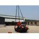 GK-200 Geological Drilling Rig , Crawler Type Hydraulic Water Well Drilling Rig