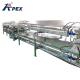 Bread Cake Double Deck Switchingover Food Grade Electric Tortillas Belt Cooling Conveyor