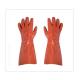 PVC Dipped Cotton Liner Long Chemical Resistant Gloves