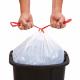 Recycled Material Scented 13 Gallon Large Trash Packaging Bags With Drawstring On Roll