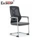 Black Mesh Plastic Armrest Office Chair Sliding Seating Standard Size