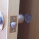 Prodigy Durable Odorless Multiscene Transparent Door Stop , PVC Transparent Rubber Door Stopper