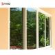 House Mosquito Net Grill Mesh Sliding Window Double Tempered Glass Aluminum