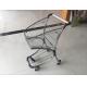 Airport Supermarket Shopping Trolley 40L with transparent powder coating