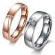 Tagor Jewelry Super Fashion 316L Stainless Steel Ring TYGR039