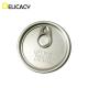 52mm Metal Can Lids , 202 Aluminium Easy Open Ends For Beverage Soft Drink Food