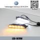 VW Scirocco DRL turn signal LED Daytime Running Lights Car drive daylight