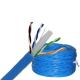 OEM Blue 24AWG 0.56 UTP Cat6 Indoor Cable LSZH Jacket