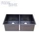 Undermount Nano PVD Stainless Steel Sink Without Faucet