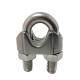 304 / 316 Stainless Steel Wire Rope Clip with Electro Galvanized Coating