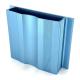 Blue Sand Blast CNC Aluminum Enclosure For Electronics Anti Rust