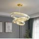 Clear Contemporary Customized Pendant Lamp LED Light Source