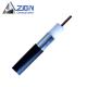 QR320 Trunk Coaxial Cable 1.80mm CCA Conductor with 10.03mm PE Jacket