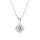 18k Gold Lab-Grown Diamond Pendant For Gift And Party , Fashion White Diamond Jewelry Pendant