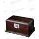 Polished Woodwork Arts And Crafts Rectangle Custom Small Wooden Box With Hinged Lid