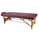 Mobile Fold Up Beauty Bed Wooden Frame For Hospital , Beauty Massage Table