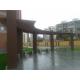 Fire Proof Ecology Composite Wood Pergola With Low Carbon Environmental Protection