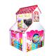 Mini Kids Candy Redemption Game Machine Pink Candy Crane Machine