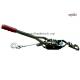 Chrome Finish Hand Cable Puller 2T Double Gears Two Hooks For Architecture