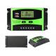 Manual 10A 50A 60A 20A 30A PWM Solar Charger Controllers 24V 12VDC Output Bulb