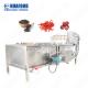 Automatic Mulberry Leaves Washing And Blanching And Cooling Machine Vegetable Cleaning Processing Line