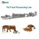 Double Screw Dog Food Extruder Machine With Siemens PLC