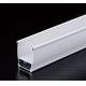 Customized Powder Coating Polished Extruded Roller Blind Bottom Railing Aluminium Profile For Windows