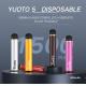 Stainless Steel Yuoto Brand 1500 Puffs Bar 16 Kinds Fruity Flavors