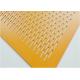 Epoxy Resin Coating Architectural Perforated Metal Panels  Anodized Finished CNC Technology