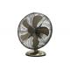 12 Electric Retro Table Fan Vintage 3 Speed Oscillating Oil Rubbed Bronze